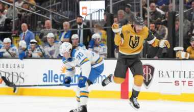 Marner, Stone lead Golden Knights to 4-2 win over Blues