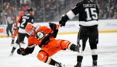 Beckett Sennecke, Mason McTavish score in shootout to lead Ducks past Kings 3-2 in Freeway Faceoff