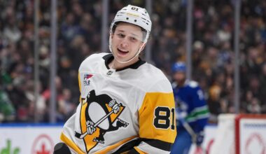Rookie Ben Kindel scores twice, leads Penguins to a 3-2 win over the Canucks