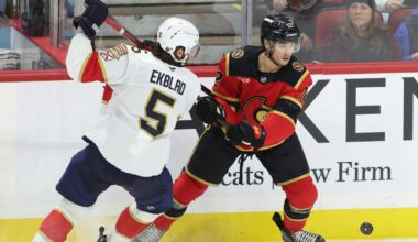 Forsling, Verhaeghe each have goal and assist as Panthers beat Senators 3-2