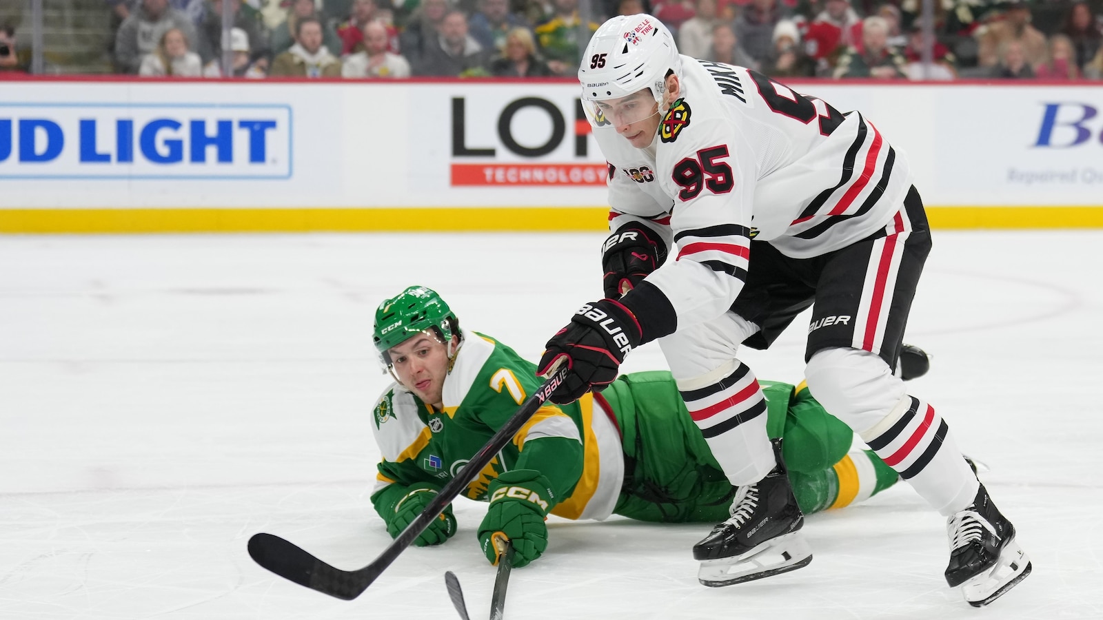 Kaprizov's shootout goal gives Wild 4-3 victory over Blackhawks