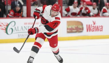 Hall has goal and assist as Hurricanes beat Devils 3-1 to snap 3-game losing streak