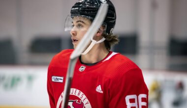 Hughes: Excited to Play with Hischier | FEATURE