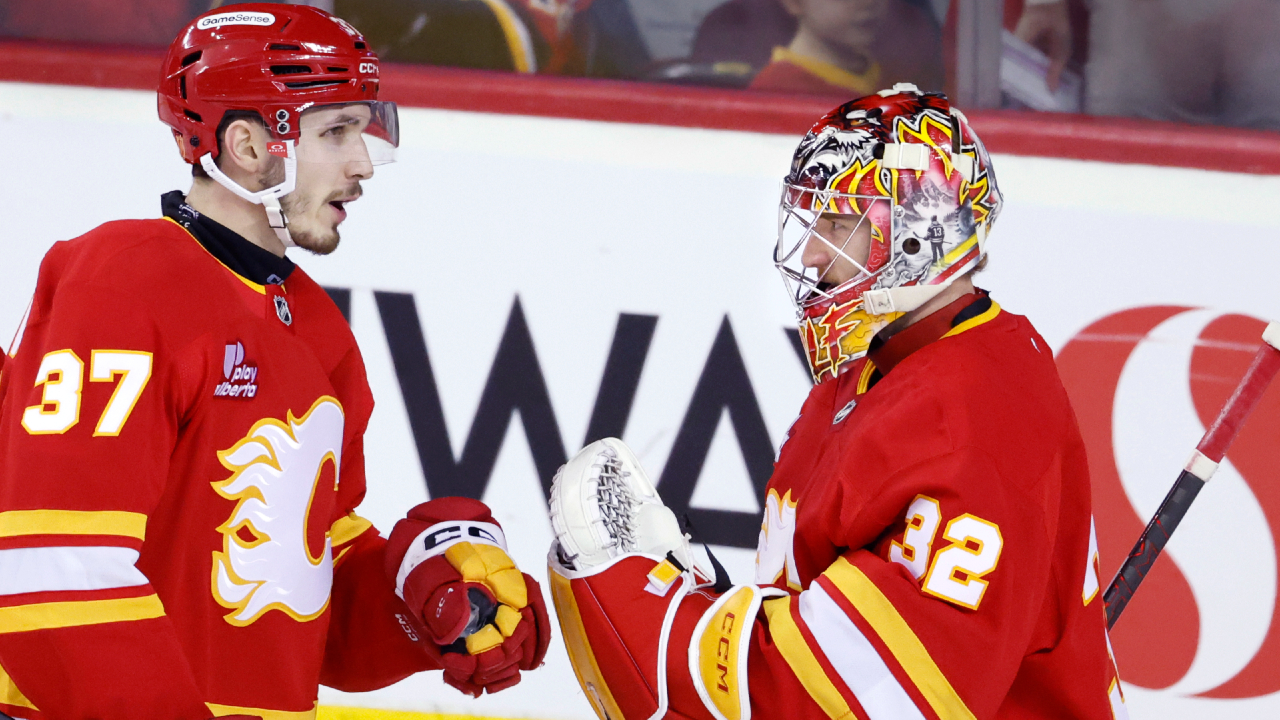 Flames Notebook: Wolf's goalie goal attempt caps solid win