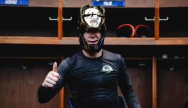 Palat Earns Iron Man Mask in Isles Debut 