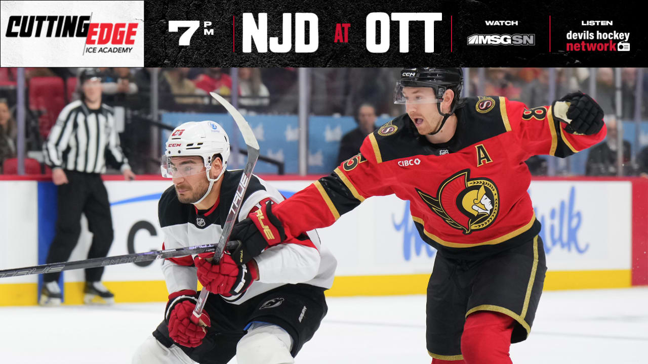 Devils Head to Canadian Capital | PREVIEW