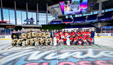 Florida Panthers Foundation covers expenses for over 300 youth hockey players to skate on Winter Classic ice