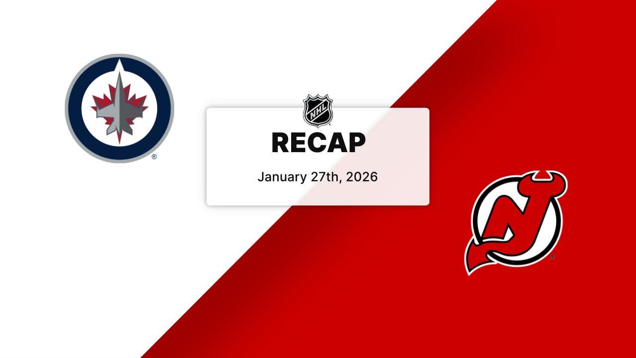Jets 4, Devils 3 | HIGHLIGHTS