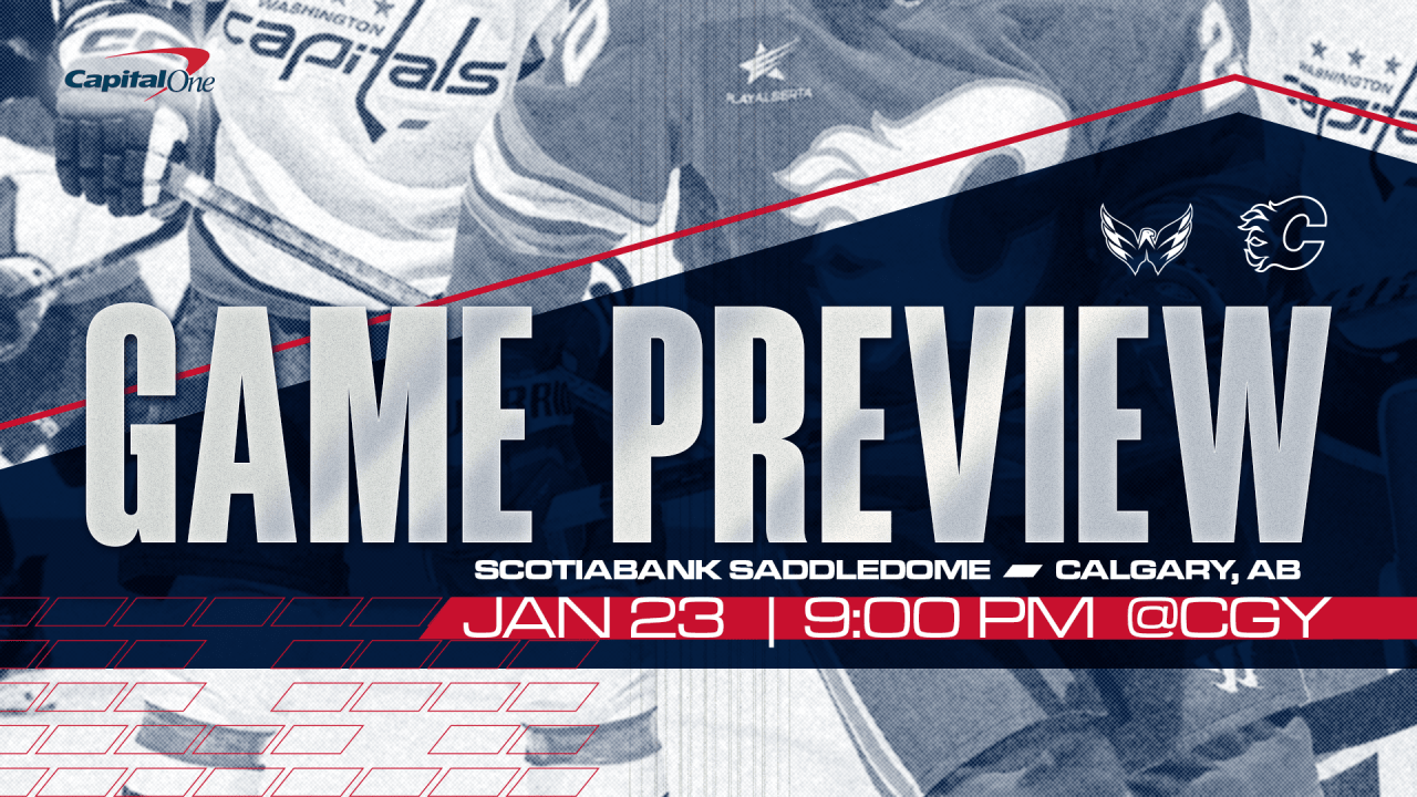 Caps Face Critical Contest in Calgary 