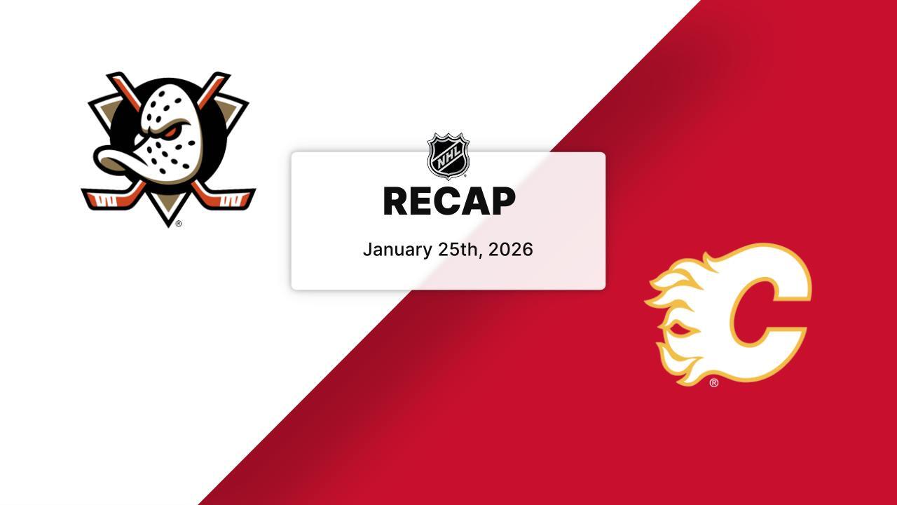 Highlights: Ducks at Flames | Anaheim Ducks