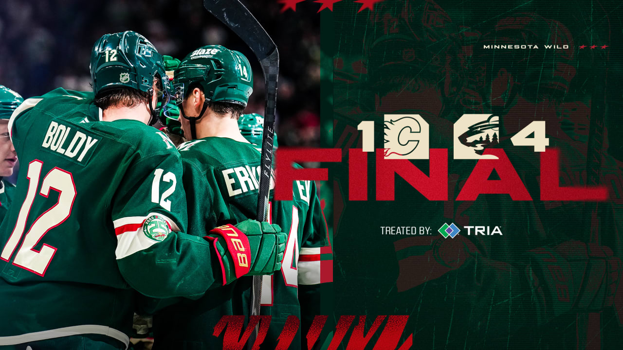 Game Recap: Wild 4, Flames 1