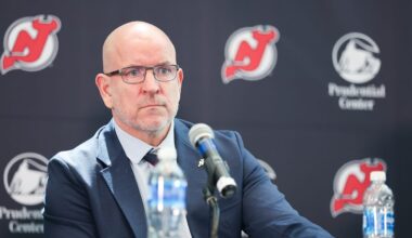 NHL: MAY 28 New Jersey Devils New head coach Sheldon Keefe