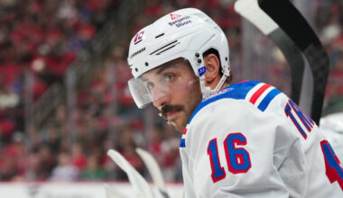 The New York Rangers need to trade Vincent Trocheck, and they have a perfect partner sitting right in front of them to help make up for the Artemi Panarin disaster. (Mandatory Credit: James Guillory-Imagn Images)