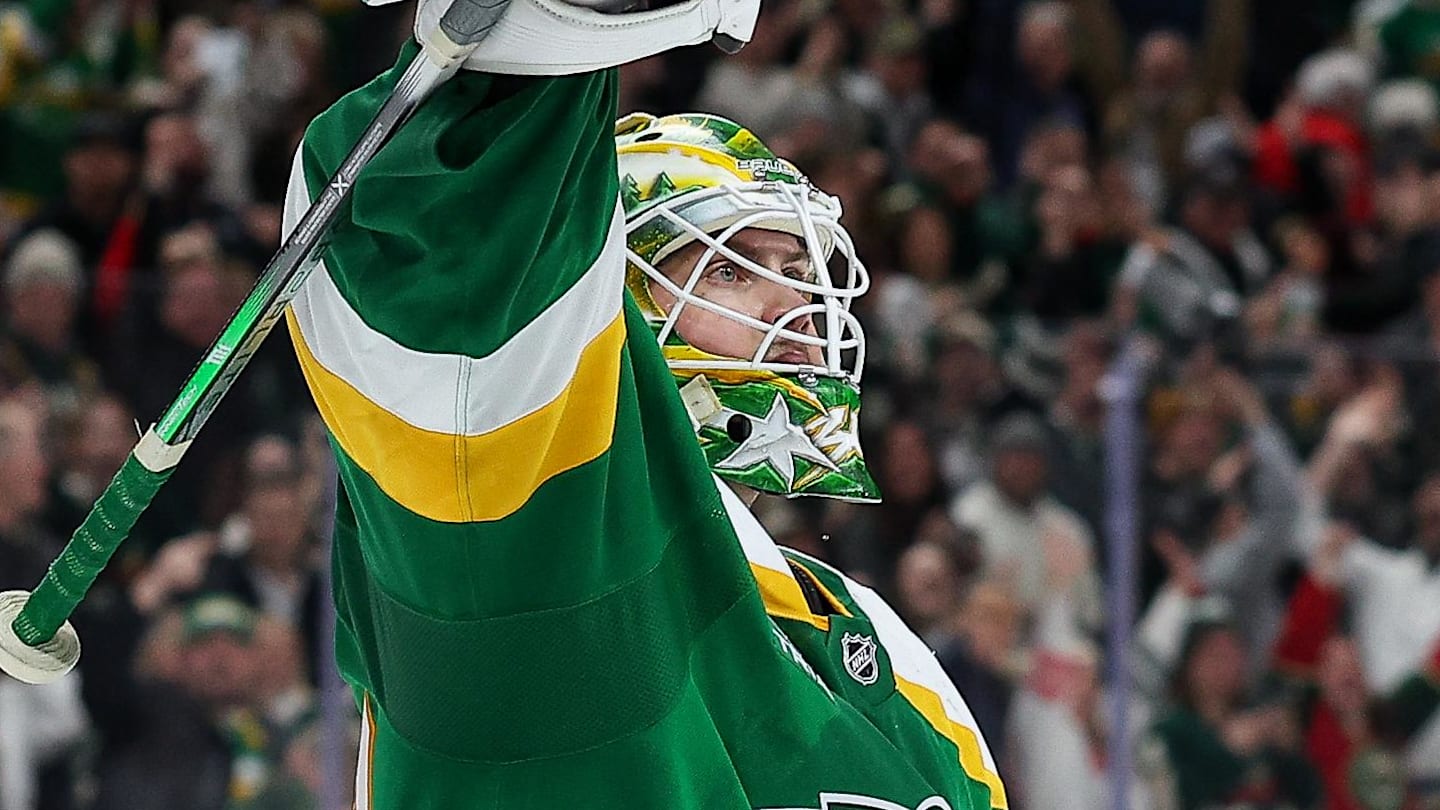 If the Minnesota Wild are going to trade goaltender Jesper Wallstedt, there could be an intriguing package to make it worth the while. Mandatory Credit: Matt Krohn-Imagn Images