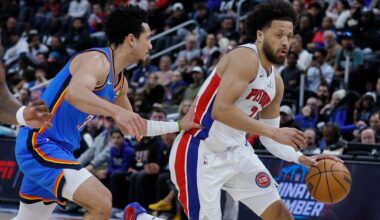Pistons beat defending champs 124-116