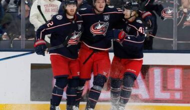 Johnson has goal and an assist in Blue Jackets' 5-3 win over Blues