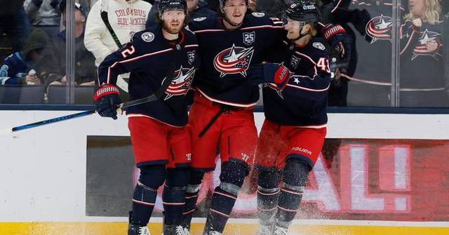 Johnson has goal and an assist in Blue Jackets' 5-3 win over Blues