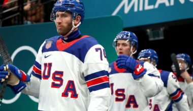 Team USA Men's Hockey Honors Late Teammate With A Powerful Reminder At Winter Olympics