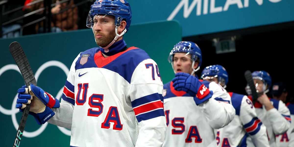 Team USA Men's Hockey Honors Late Teammate With A Powerful Reminder At Winter Olympics