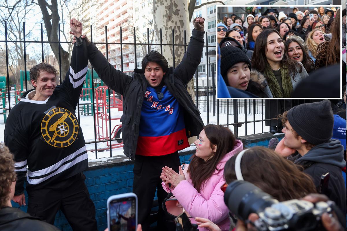 Hockey hunks turn out for NYC 'Heated Rivalry' lookalike contest: 'Very provocative'