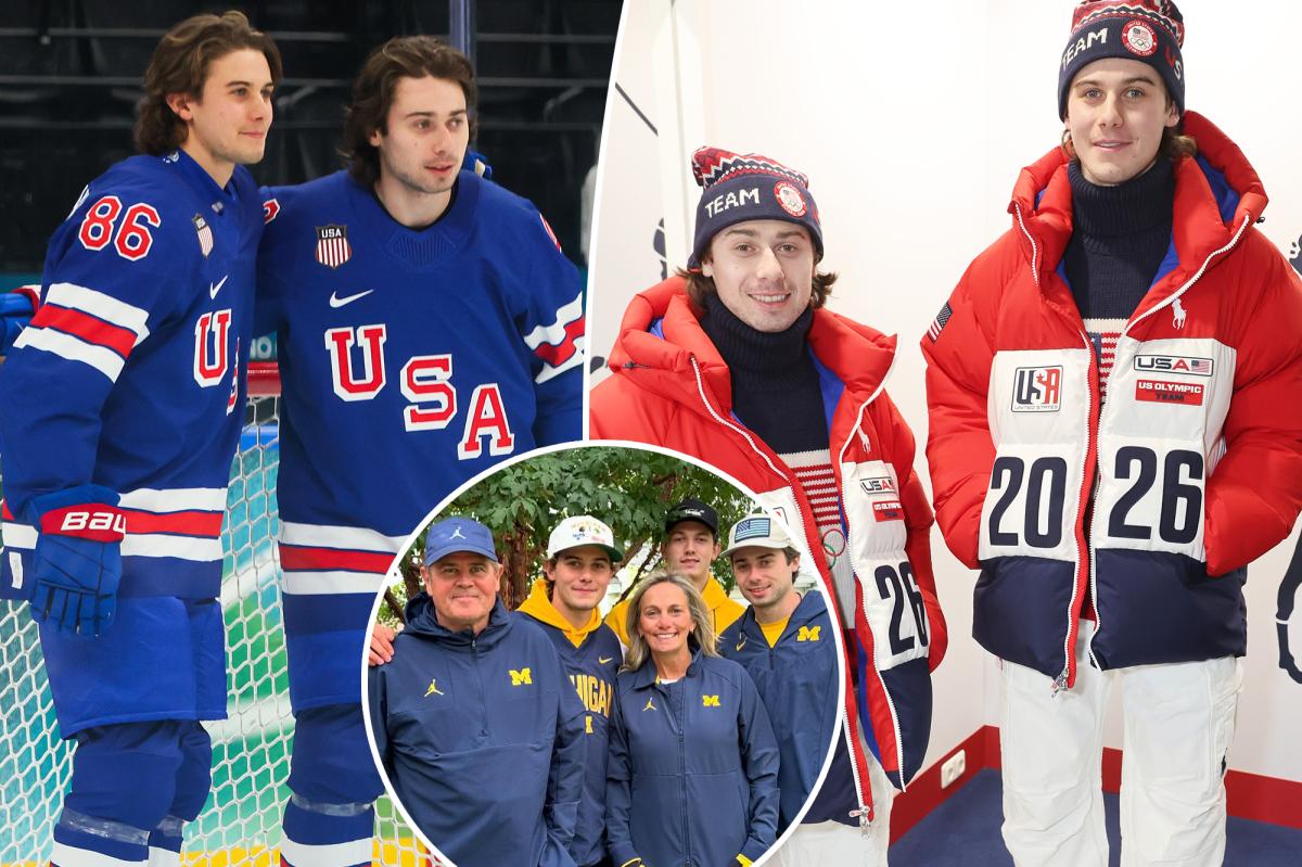 Meet Jack and Quinn Hughes, Team USA Hockey’s star brother duo