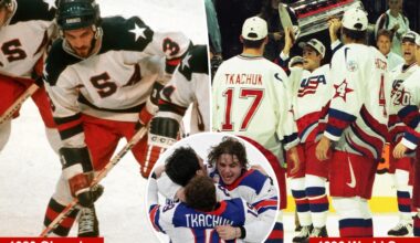 Hockey greats Ken Morrow, Pat LaFontaine ecstatic for Team USA's gold medal