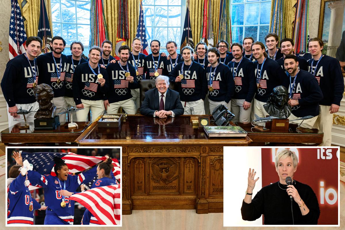 Megan Rapinoe ridicules US men’s hockey team, Trump over ‘trash’ remark about women’s team