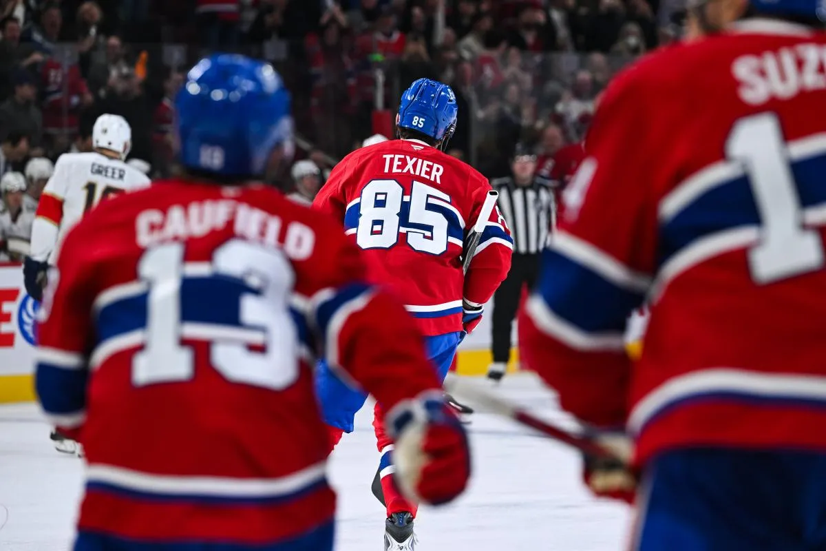 Alex Texier ruled out at last minute before puck drop vs Sabres, Canadiens announce replacement