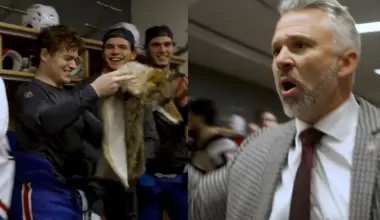 Cole Caufield and Jakub Dobes power the Canadiens past the Sabres—and light up the locker room