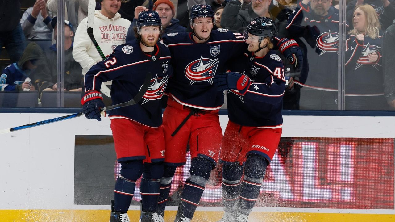 Johnson has goal and an assist in Blue Jackets' 5-3 win over Blues