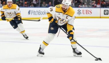 Predators increasing their offense while Blues battle through rut