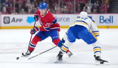 Juraj Slafkovsky receives special treatment as Martin St-Louis pulls him aside at practice