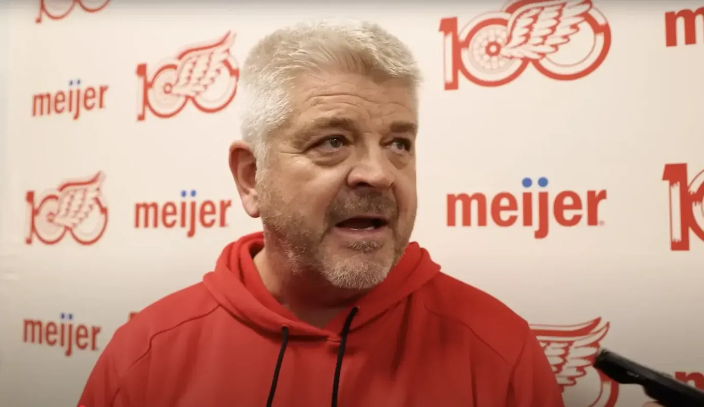 Detroit Red Wings' Todd McLellan reveals Steve Yzerman's trade deadline plans