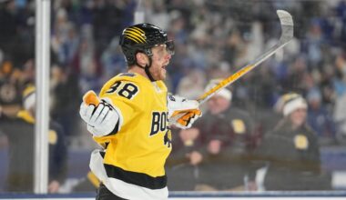 David Pastrnak, Bruins upset, confused by nullified OT goal