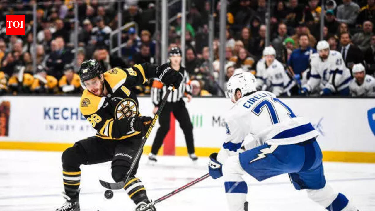 Tampa Bay Lightning make NHL history with 6-5 comeback shootout win from four goals over Boston Bruins | NHL News