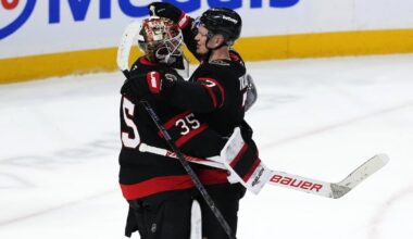 Johnson says the way Ullmark was supported by Sens fans was amazing – TSN