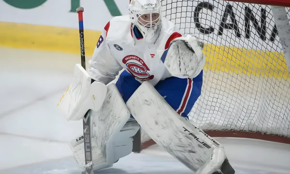 Canadiens goalie prospect Yevgeni Volokhin emerging as a major Kent Hughes win amid a phenomenal sea