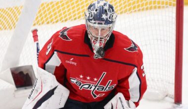 Pressed into service, goalie Clay Stevenson has delivered 2 important wins for Washington