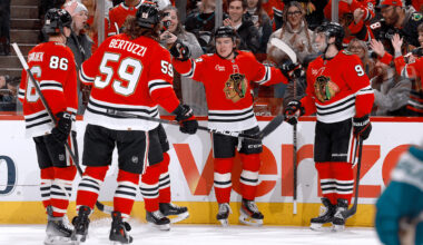 Ryan Donato Scores Twice In 6-3 Win Against Sharks