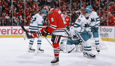 RECAP: Blackhawks fend off Sharks, win 6-3