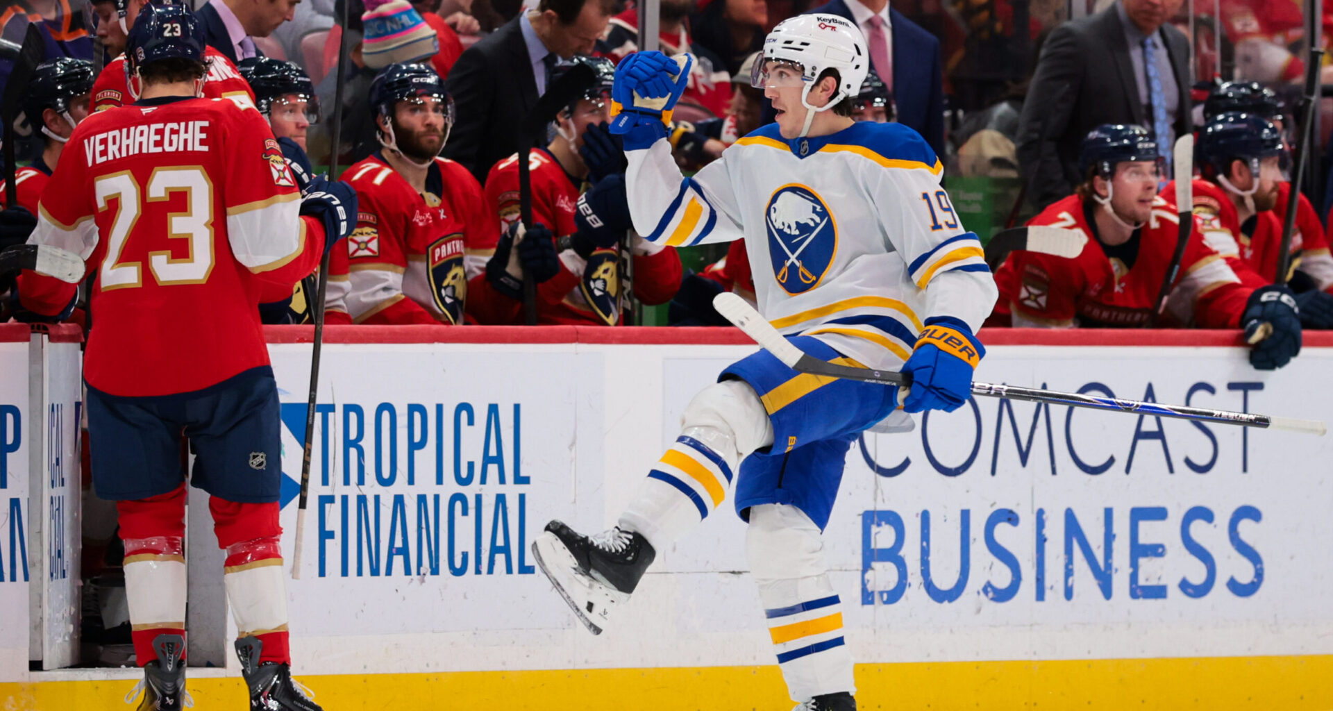 Distance Achieved - Sabres beat Panthers, go ten points clear of defending Cup champions