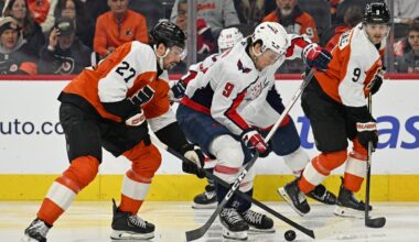 Jamie Drysdale fires clincher as Flyers defeat Capitals
