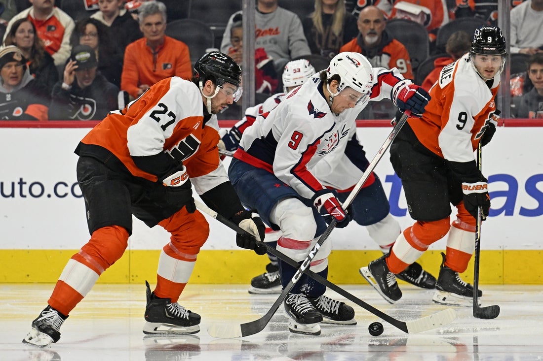 Jamie Drysdale fires clincher as Flyers defeat Capitals