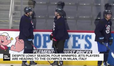 Winnipeg Jets set to head to Milan for the Olympics