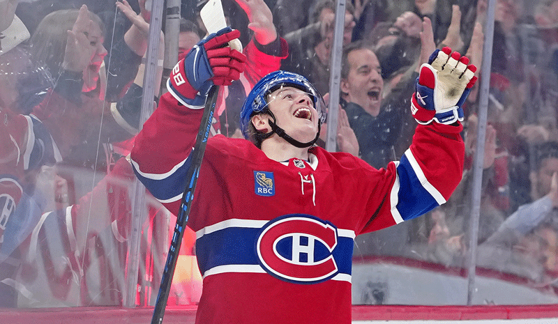 Cole Caufield Montreal Canadiens NHL