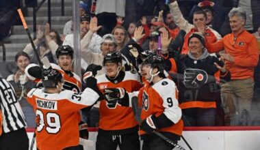 Flyers, Senators battle to enter Olympic break on high note