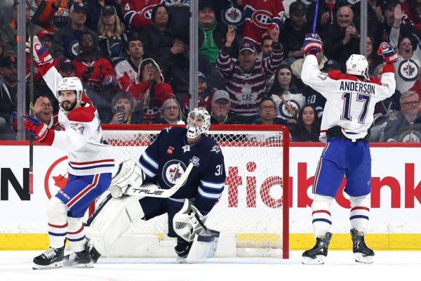 Canadiens extend point streak with comfortable win over Jets