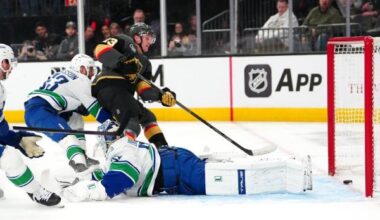 Golden Knights defeat Canucks to end 5-game skid