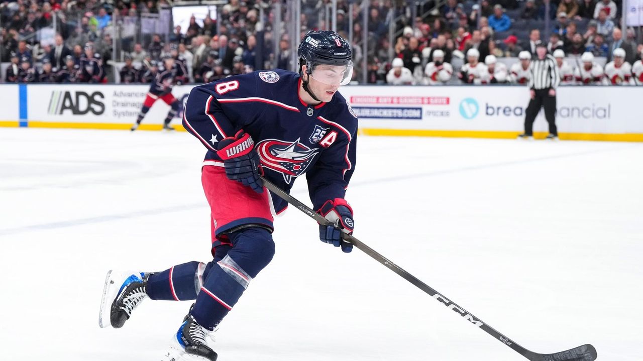 Zach Werenski's milestone season propels Blue Jackets defenseman to 1st Olympics