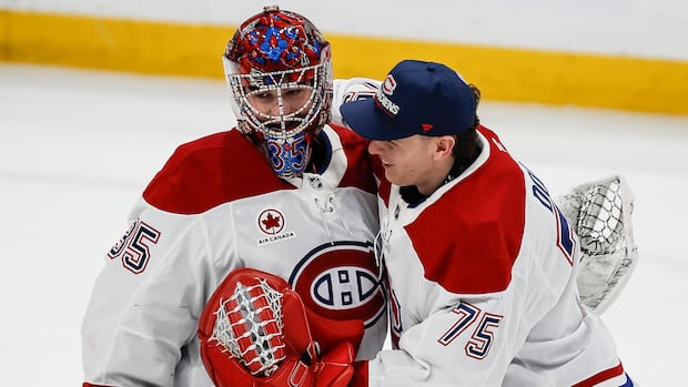 Montembeault's 36-save performance powers Canadiens past Jets in Winnipeg